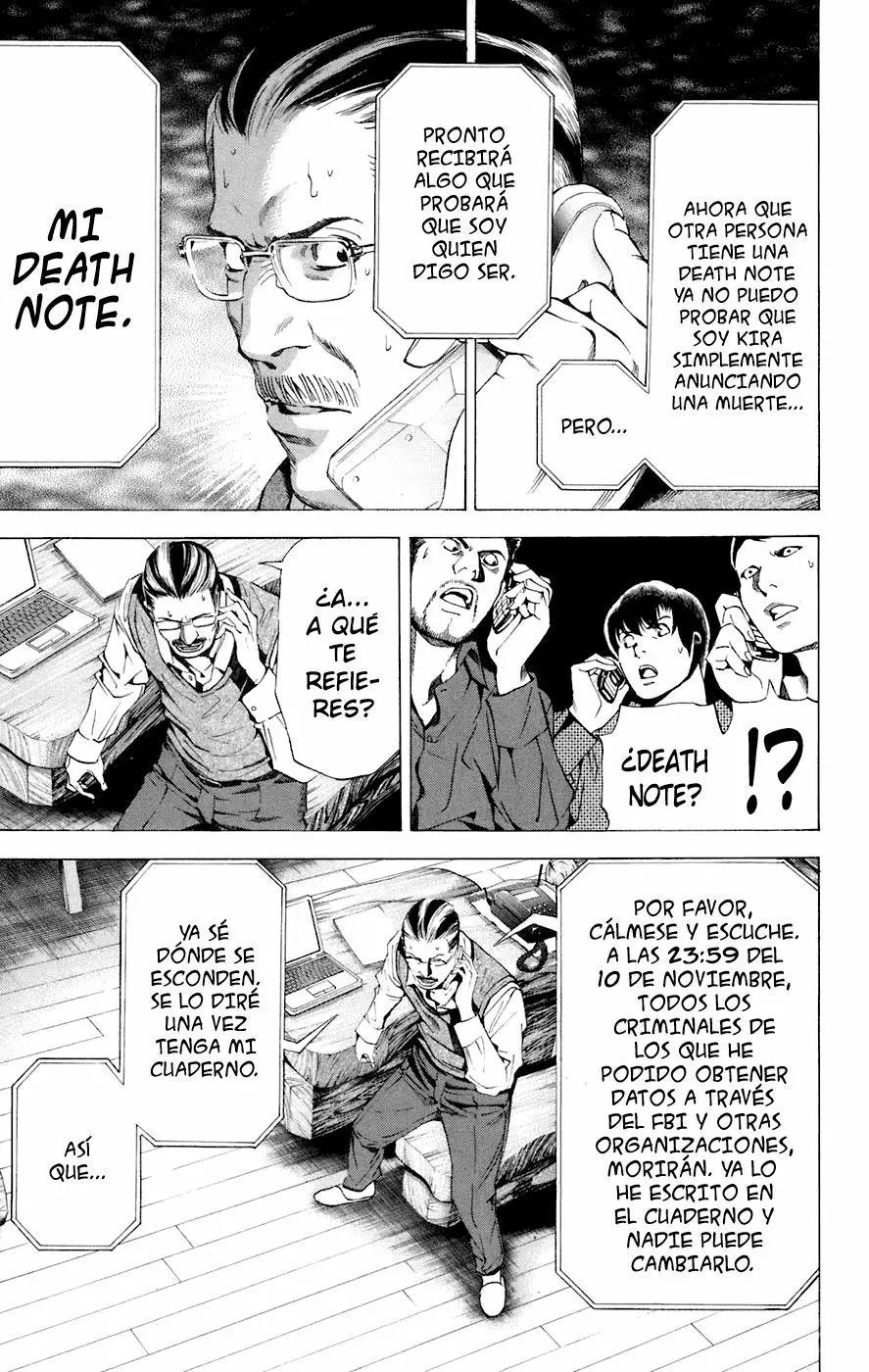 Death Note capítulo 71, página 21
