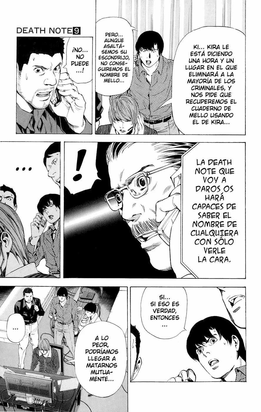 Death Note capítulo 71, página 23