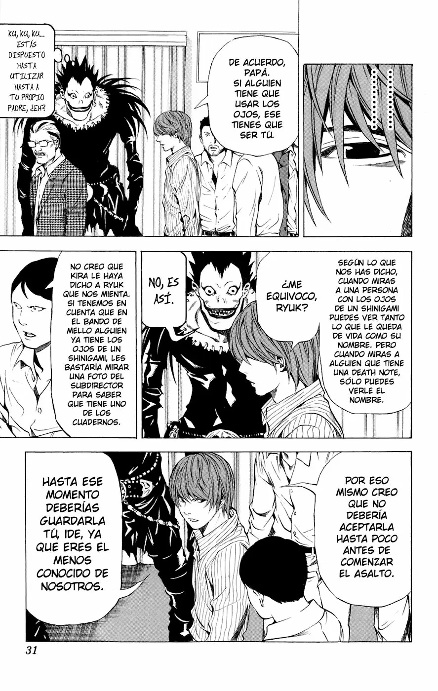 Death Note capítulo 72, página 5