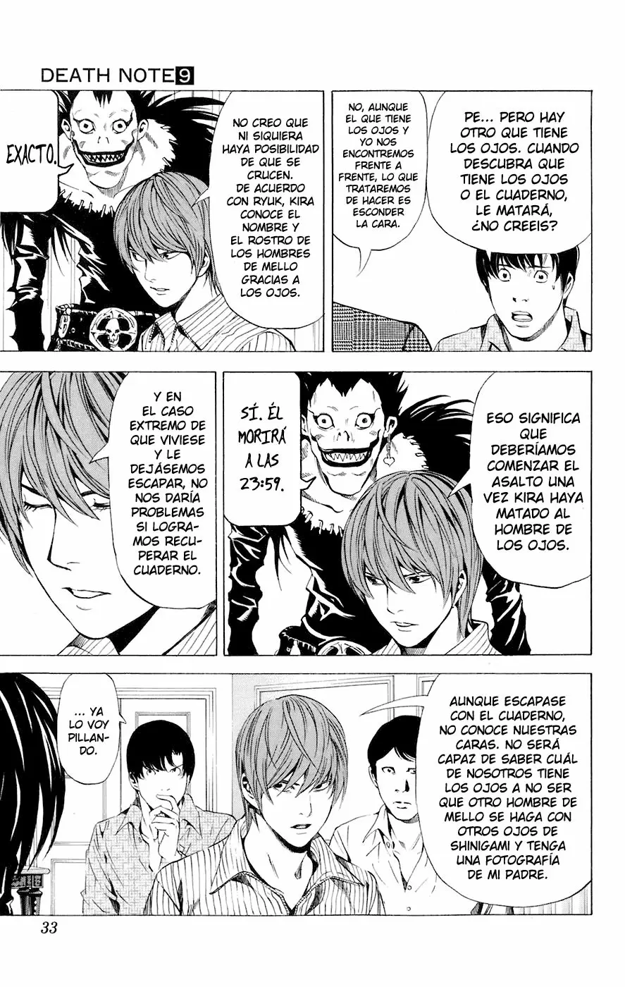 Death Note capítulo 72, página 7