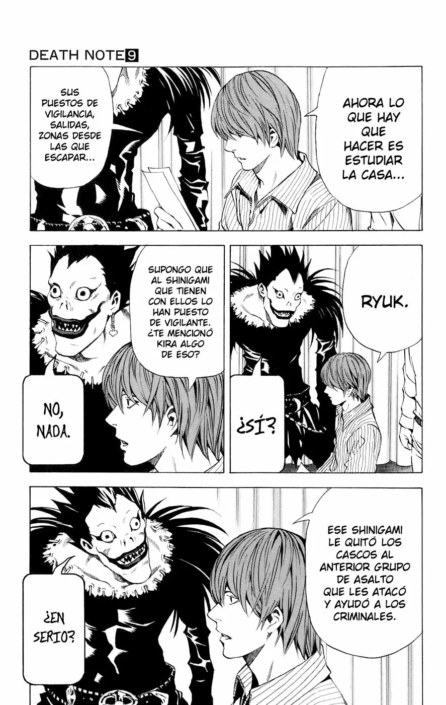 Death Note capítulo 72, página 9