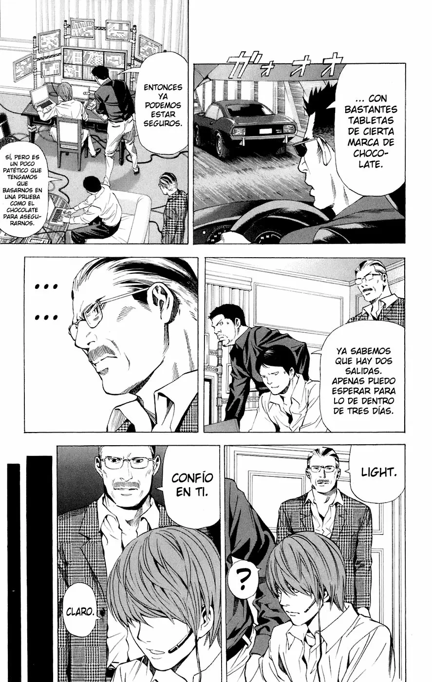 Death Note capítulo 72, página 13