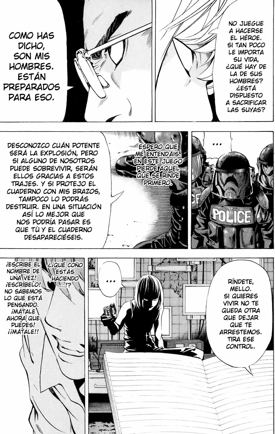Death Note capítulo 73, página 18