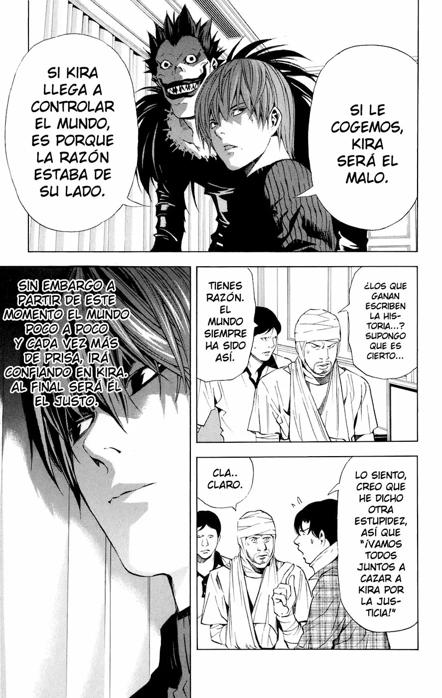 Death Note capítulo 75, página 21