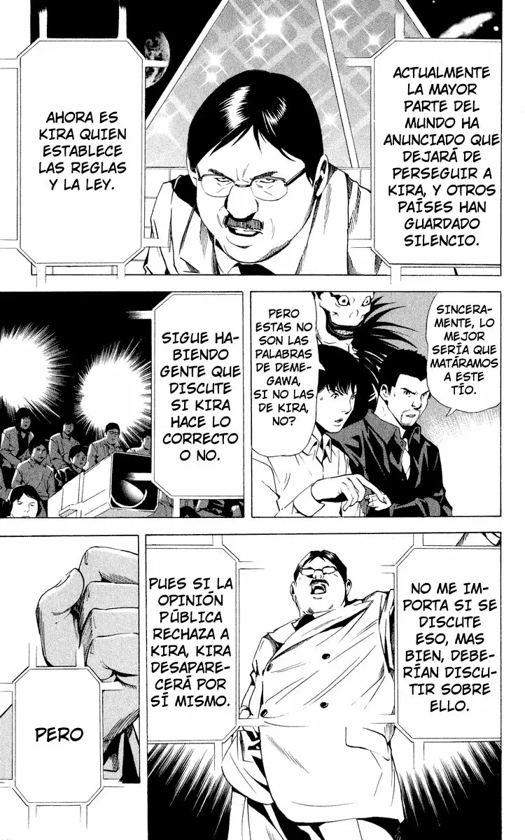 Death Note capítulo 77, página 17