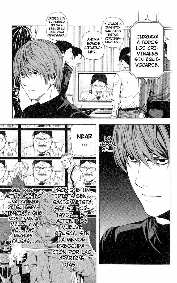 Death Note capítulo 77, página 19