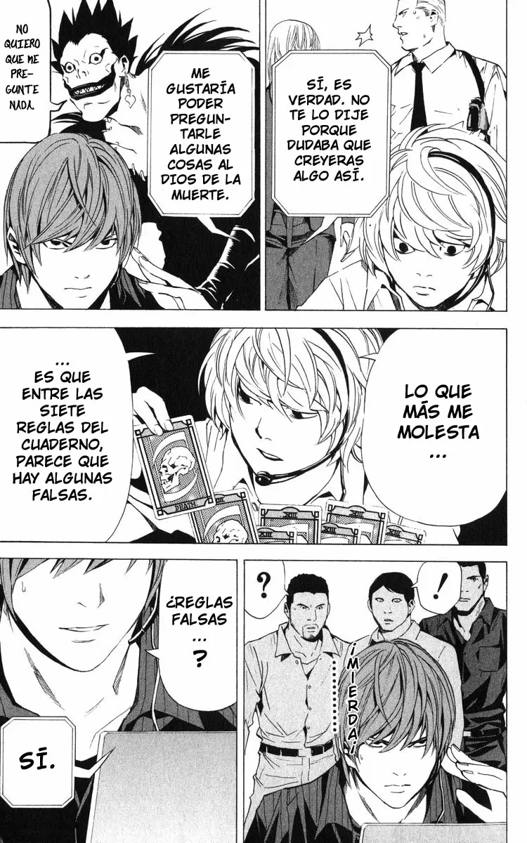 Death Note capítulo 78, página 5