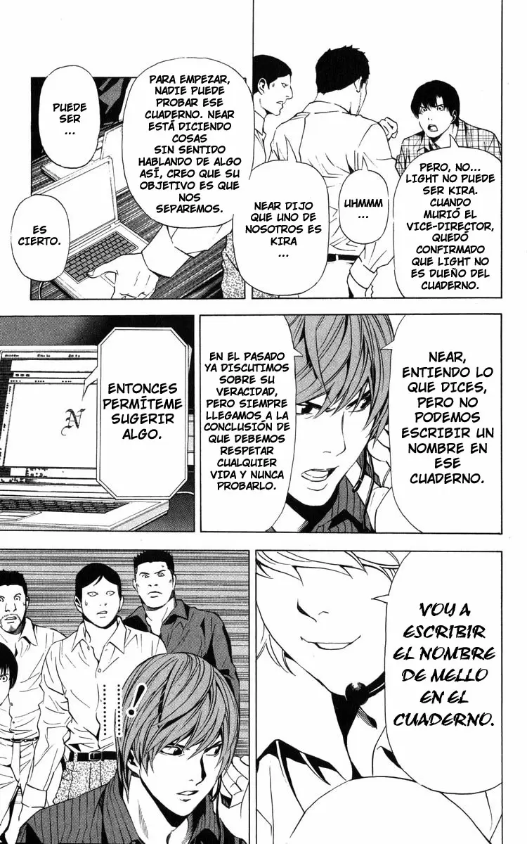 Death Note capítulo 78, página 13