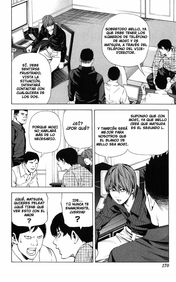 Death Note capítulo 78, página 18