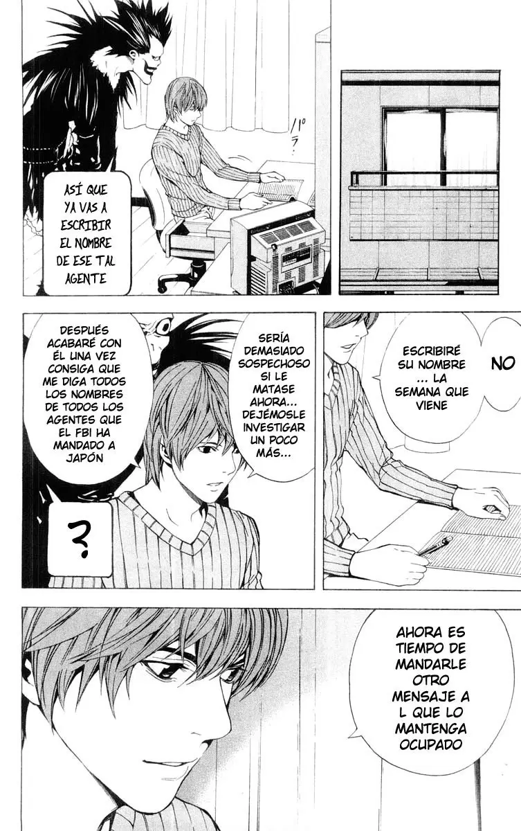 Death Note capítulo 8, página 16