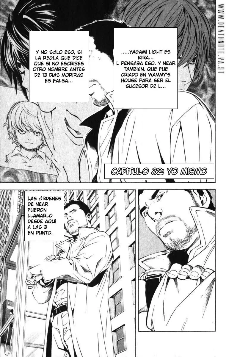 Death Note capítulo 82, página 1
