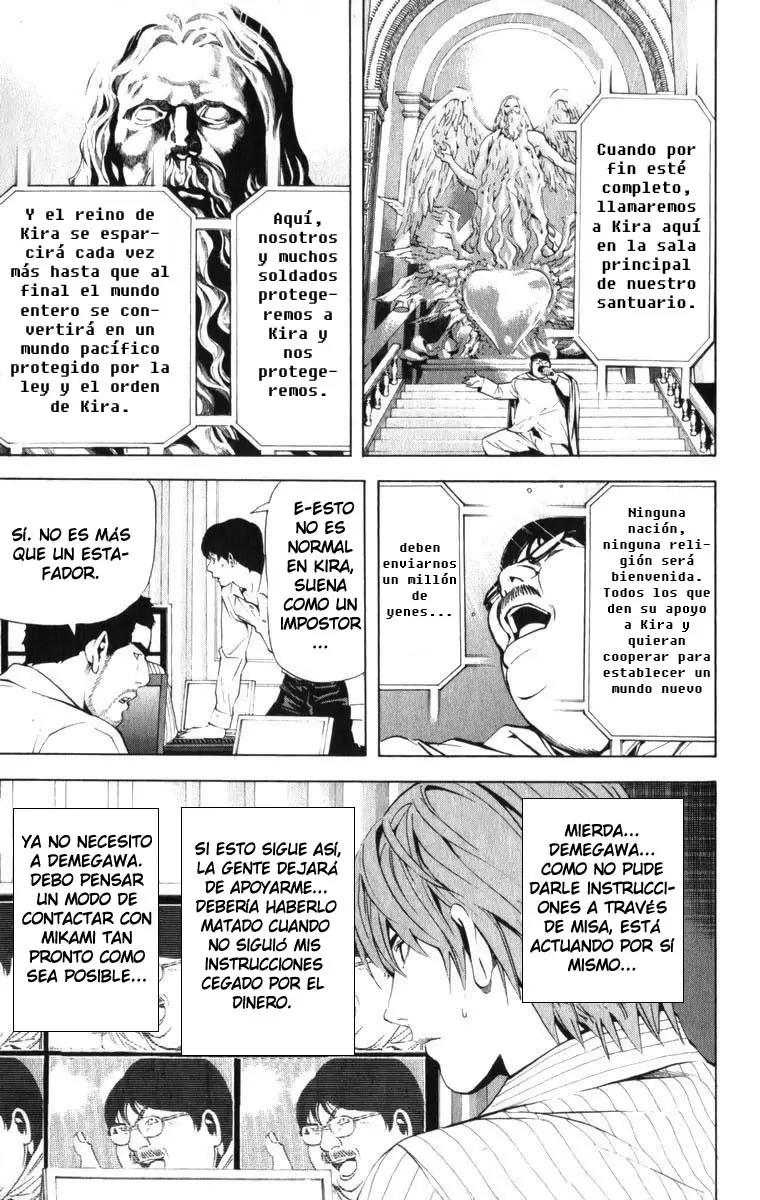 Death Note capítulo 83, página 16