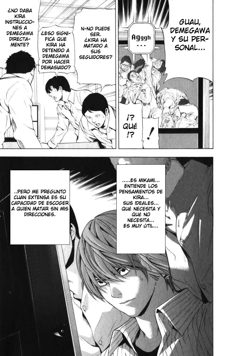 Death Note capítulo 83, página 20