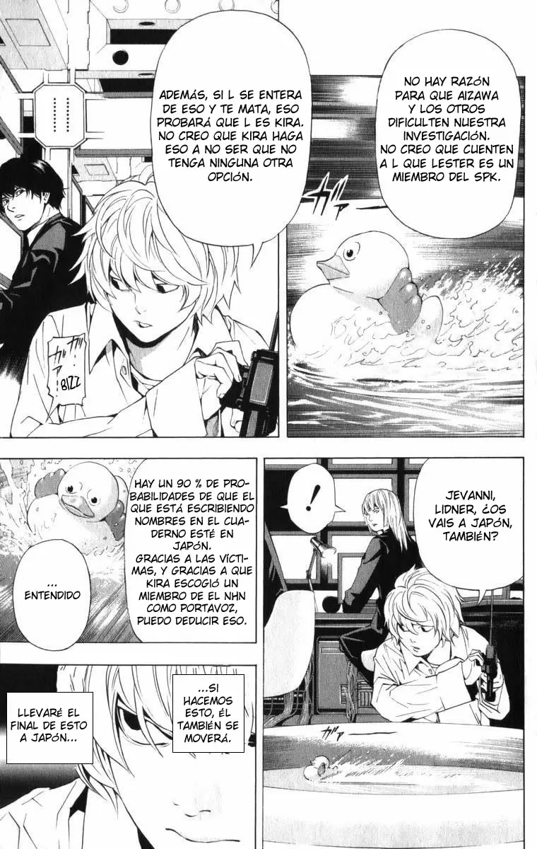 Death Note capítulo 86, página 17