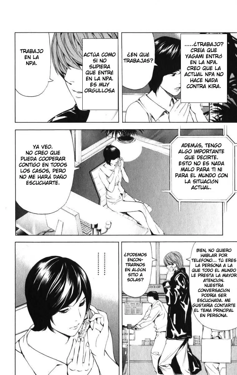 Death Note capítulo 87, página 4