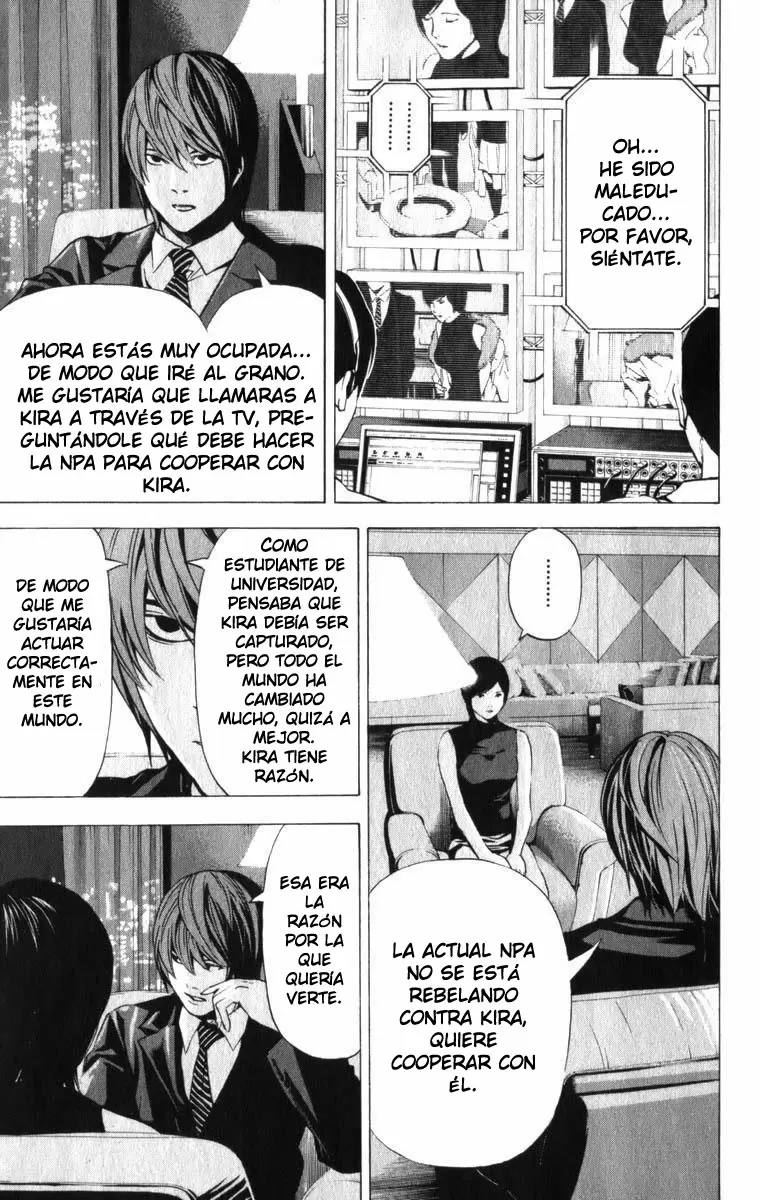 Death Note capítulo 87, página 15