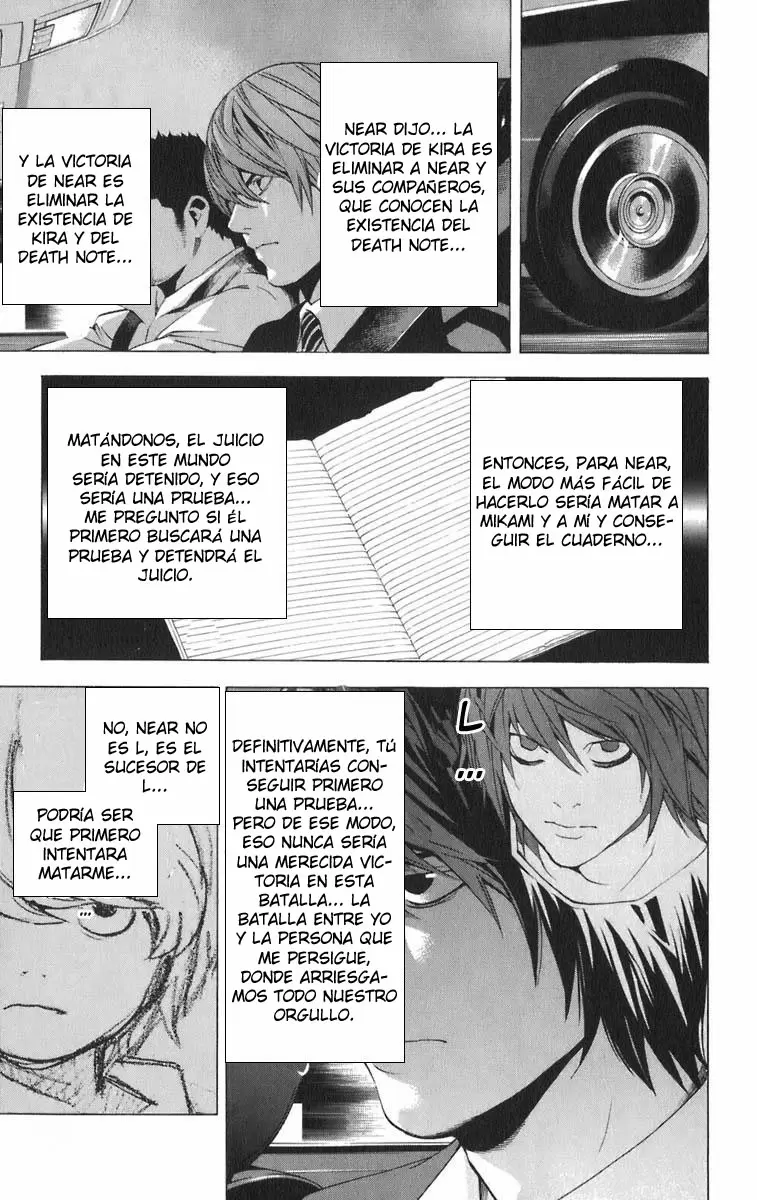 Death Note capítulo 90, página 13