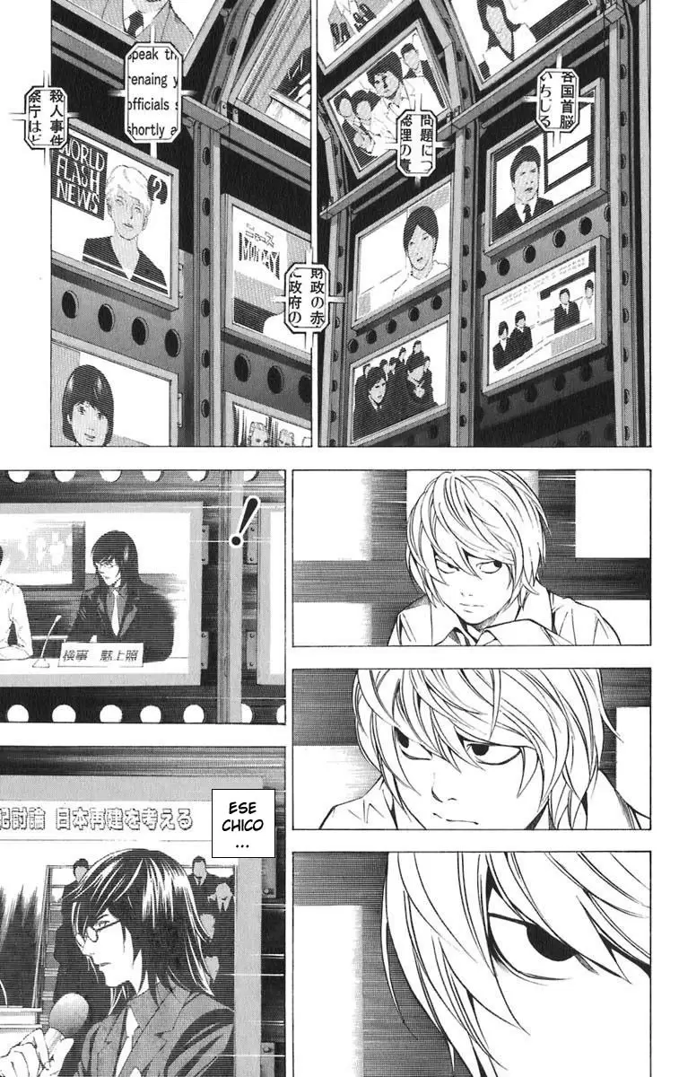 Death Note capítulo 91, página 15