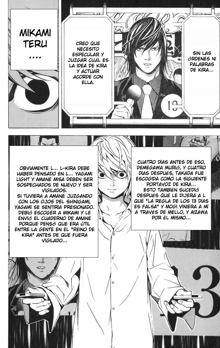 Death Note capítulo 91, página 18