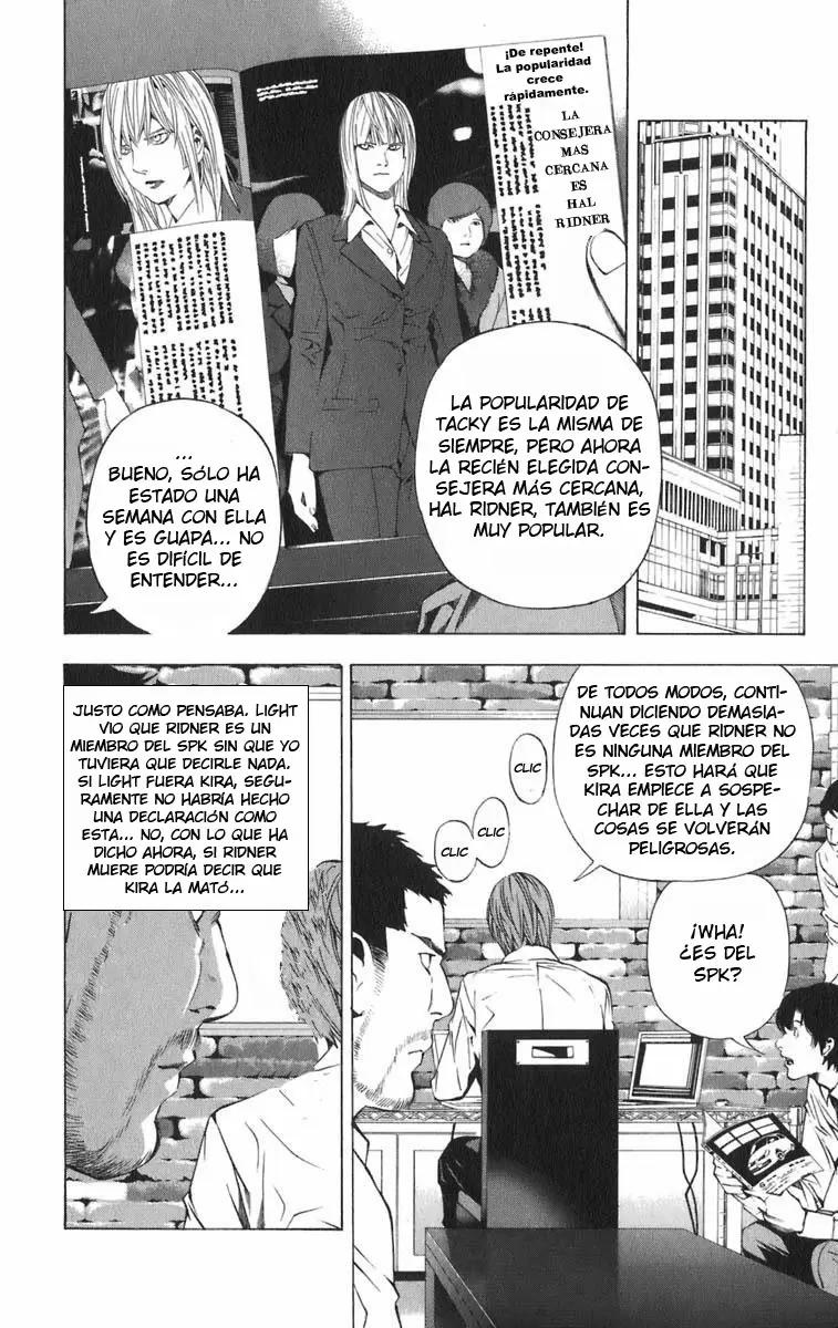 Death Note capítulo 92, página 2