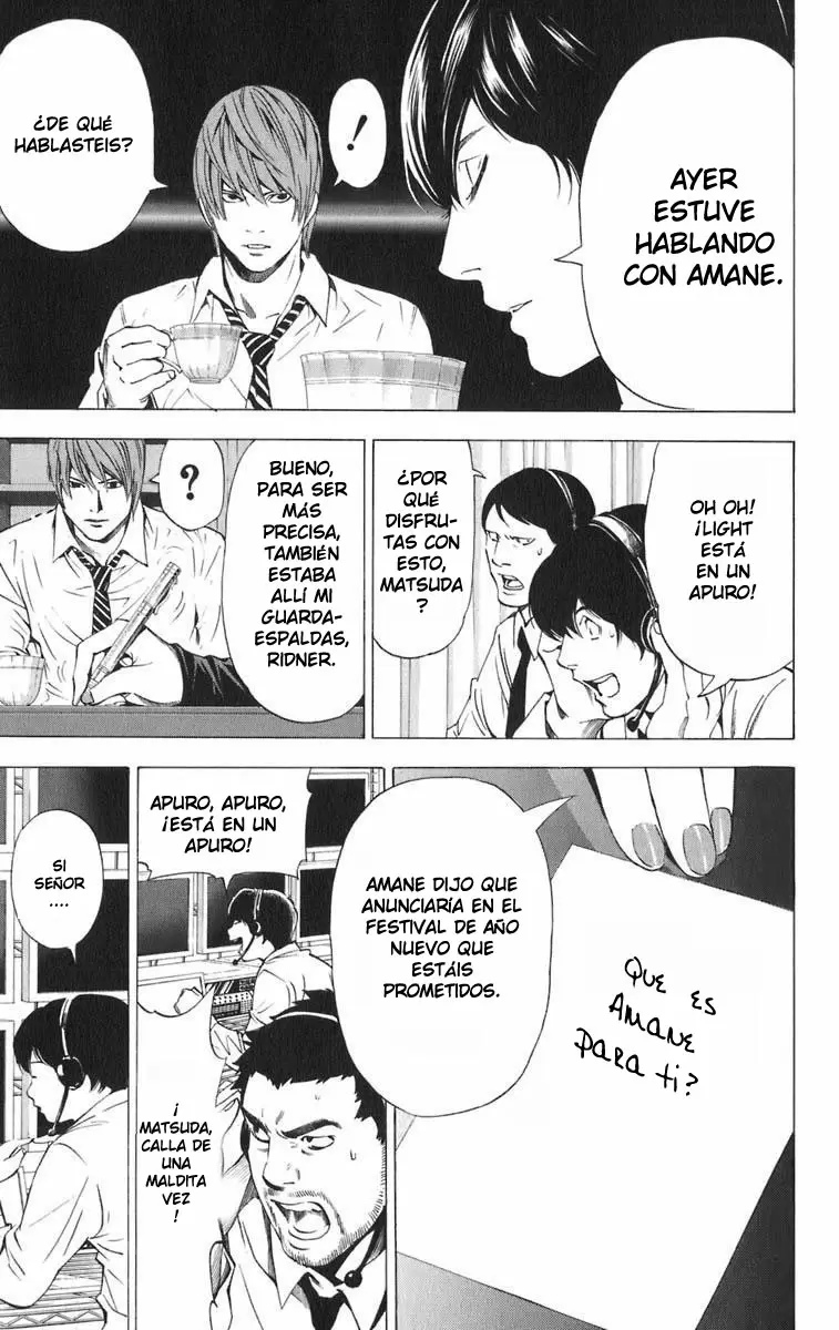 Death Note capítulo 93, página 6