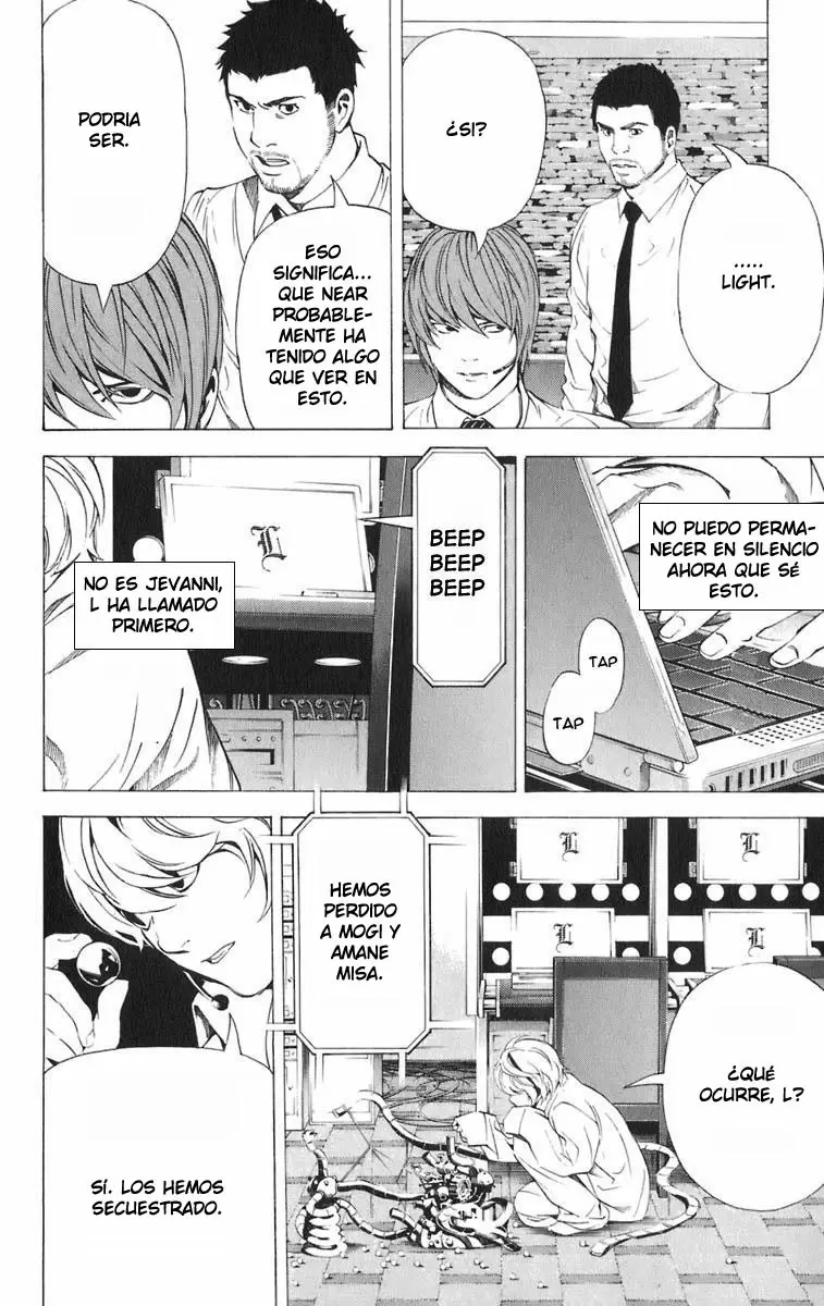 Death Note capítulo 95, página 12