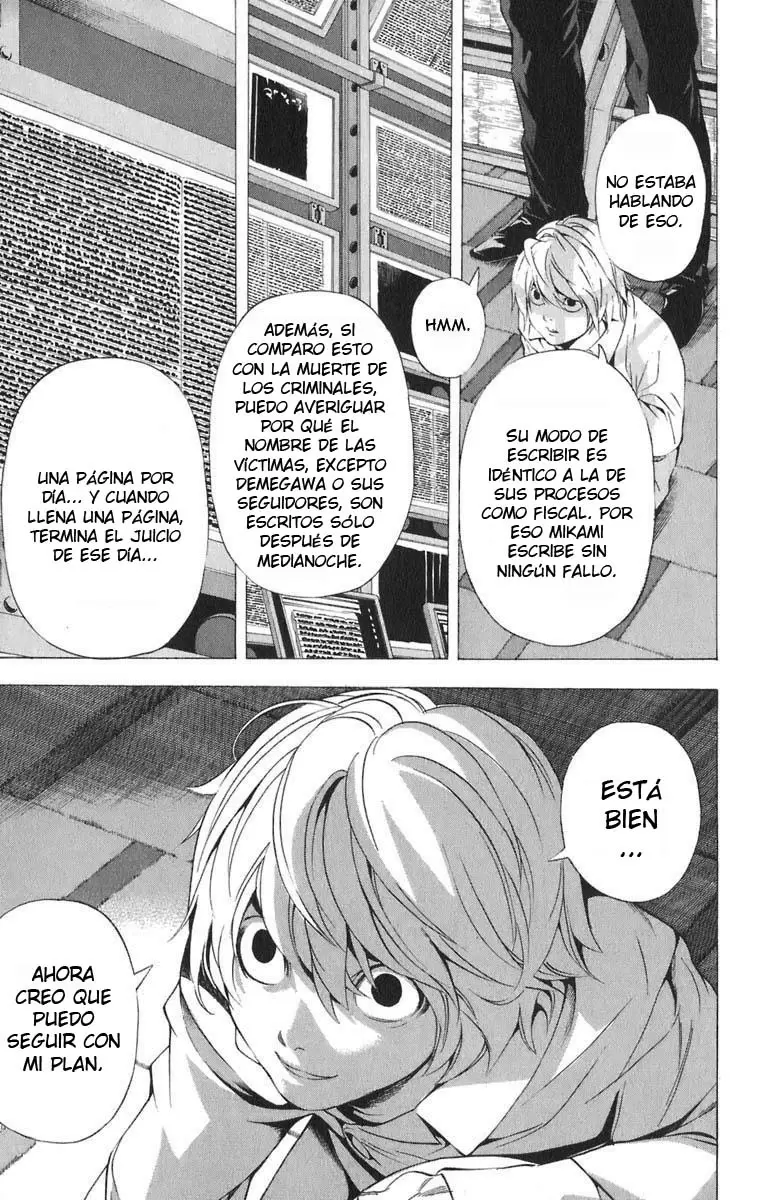 Death Note capítulo 96, página 19