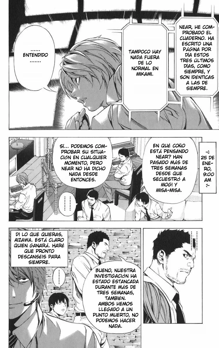Death Note capítulo 97, página 16
