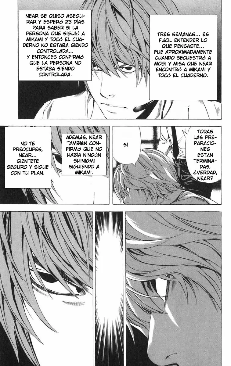Death Note capítulo 97, página 17