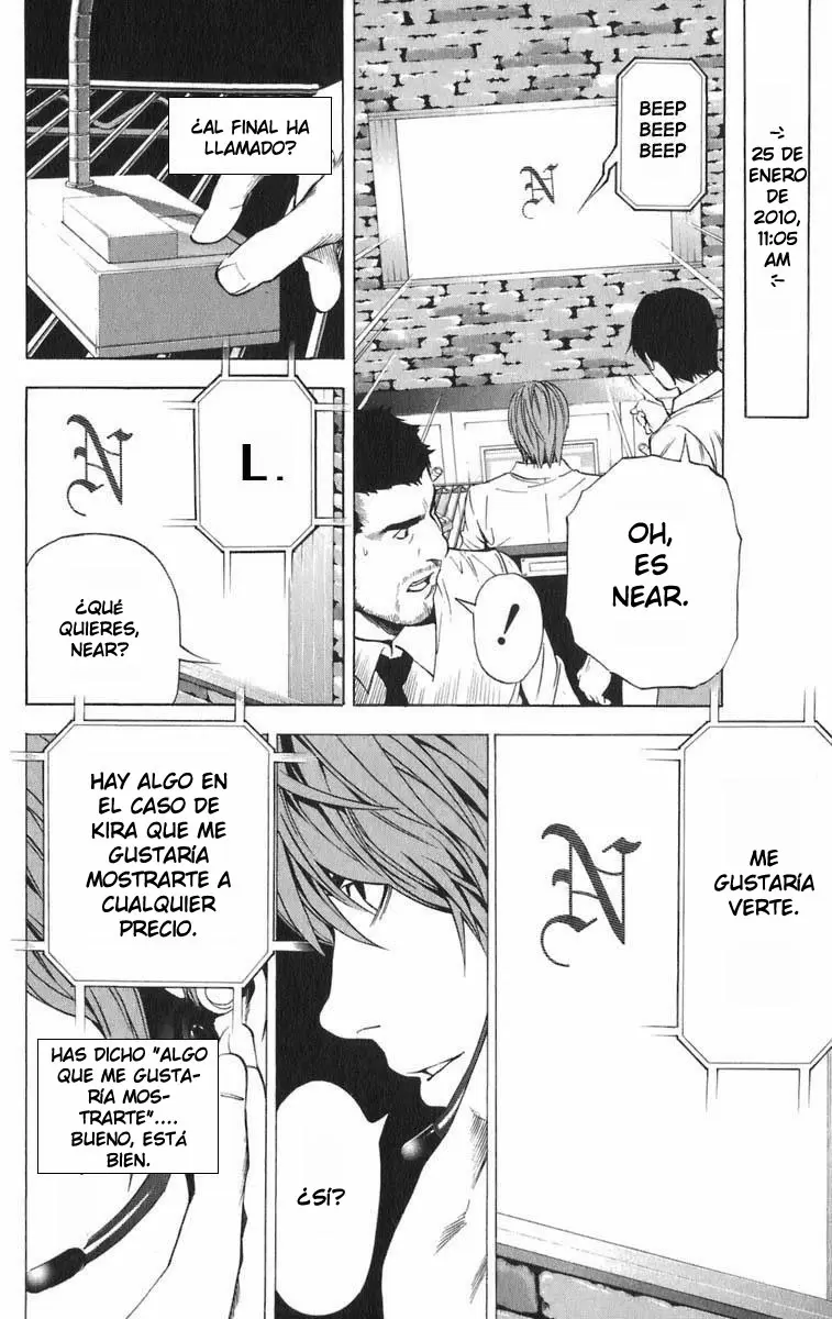 Death Note capítulo 97, página 18