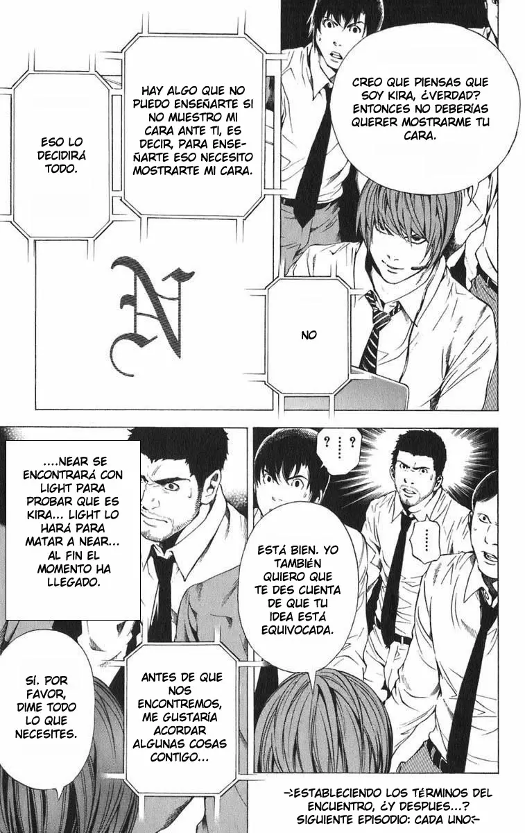 Death Note capítulo 97, página 19