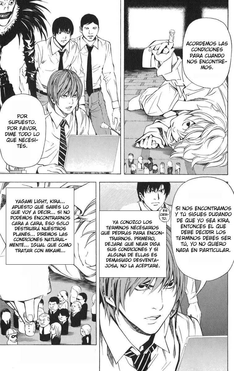Death Note capítulo 98, página 1