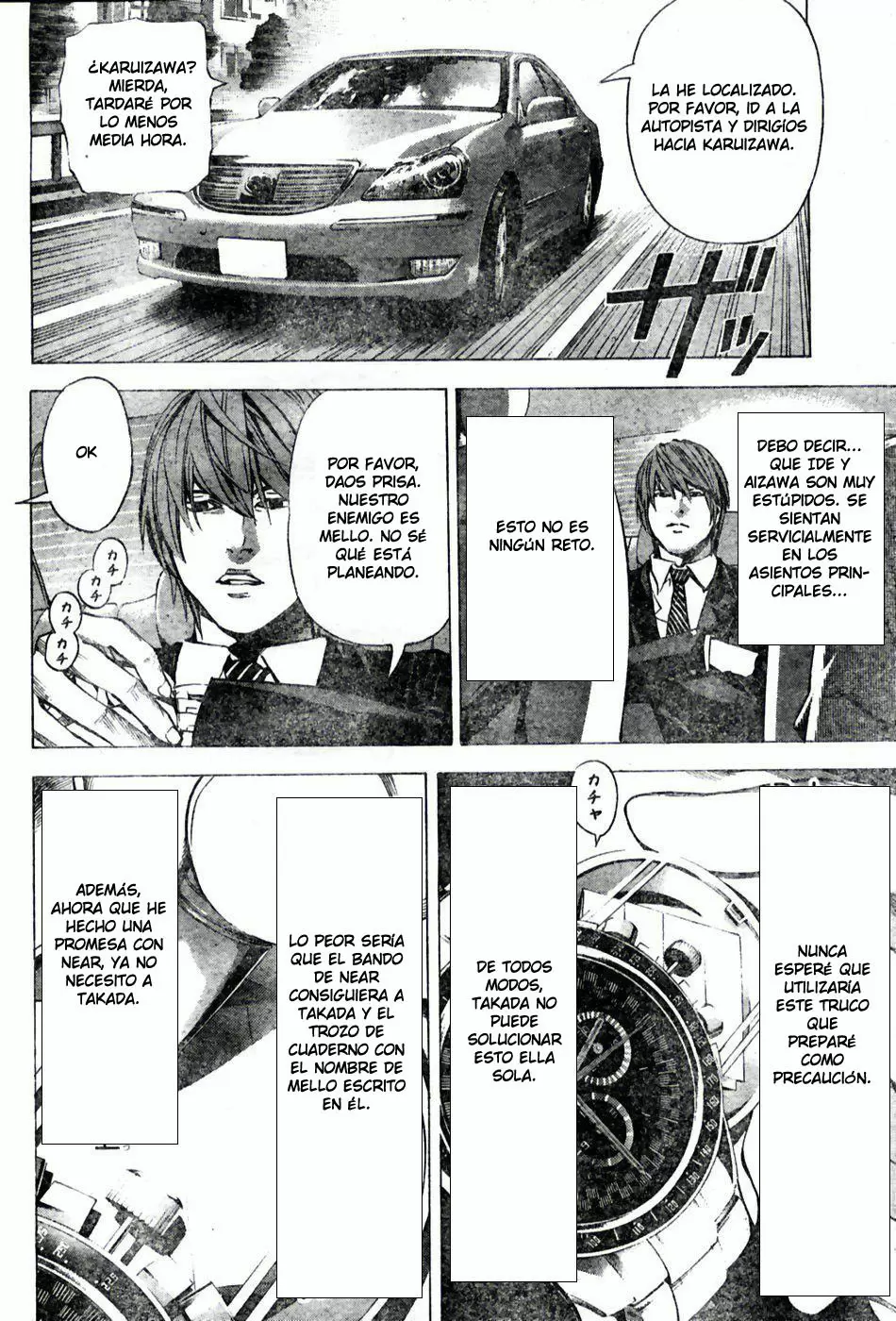 Death Note capítulo 99, página 18