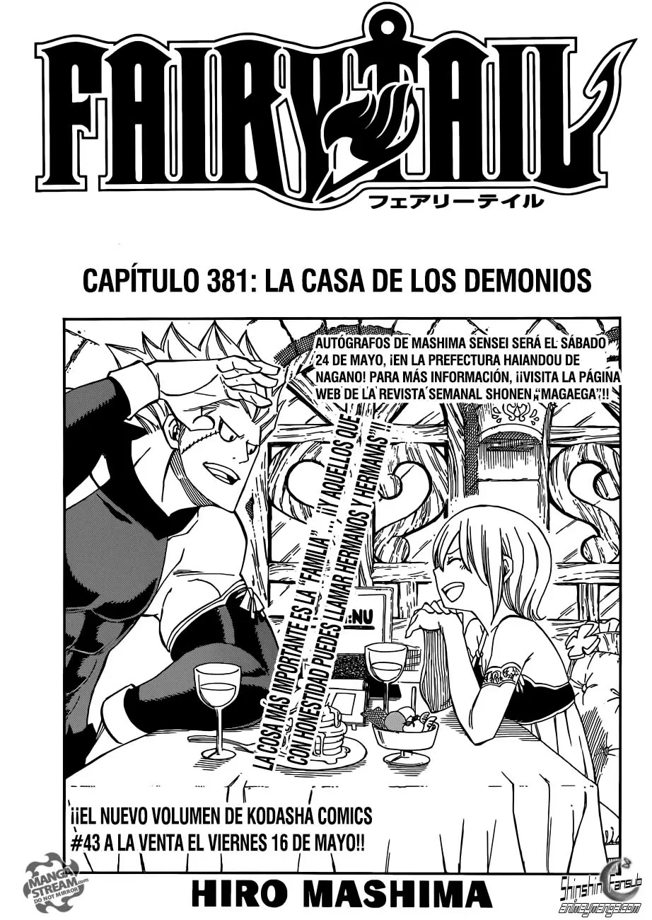 Fairy Tail capítulo 381, página 1