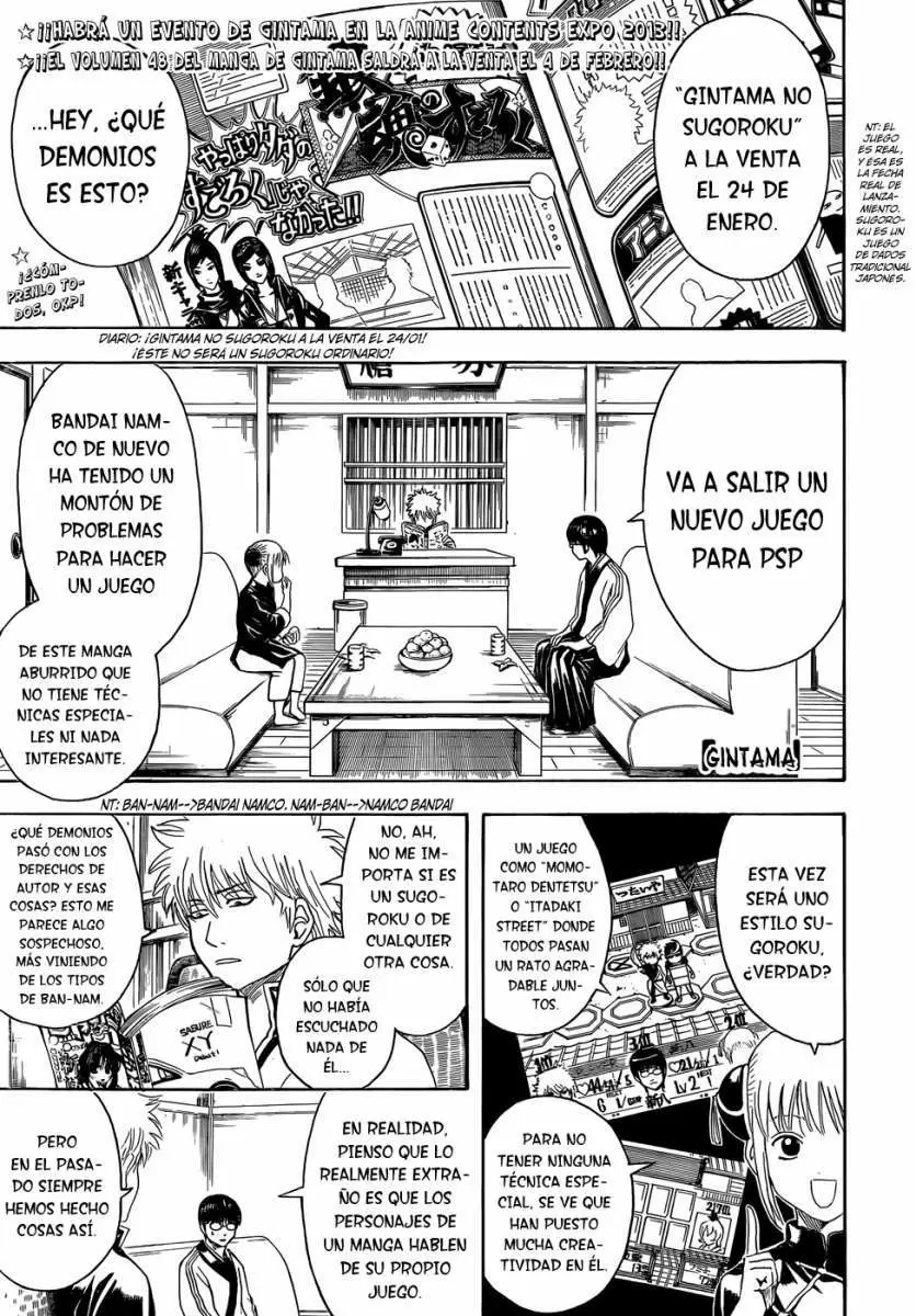 Gintama capítulo 430, página 2