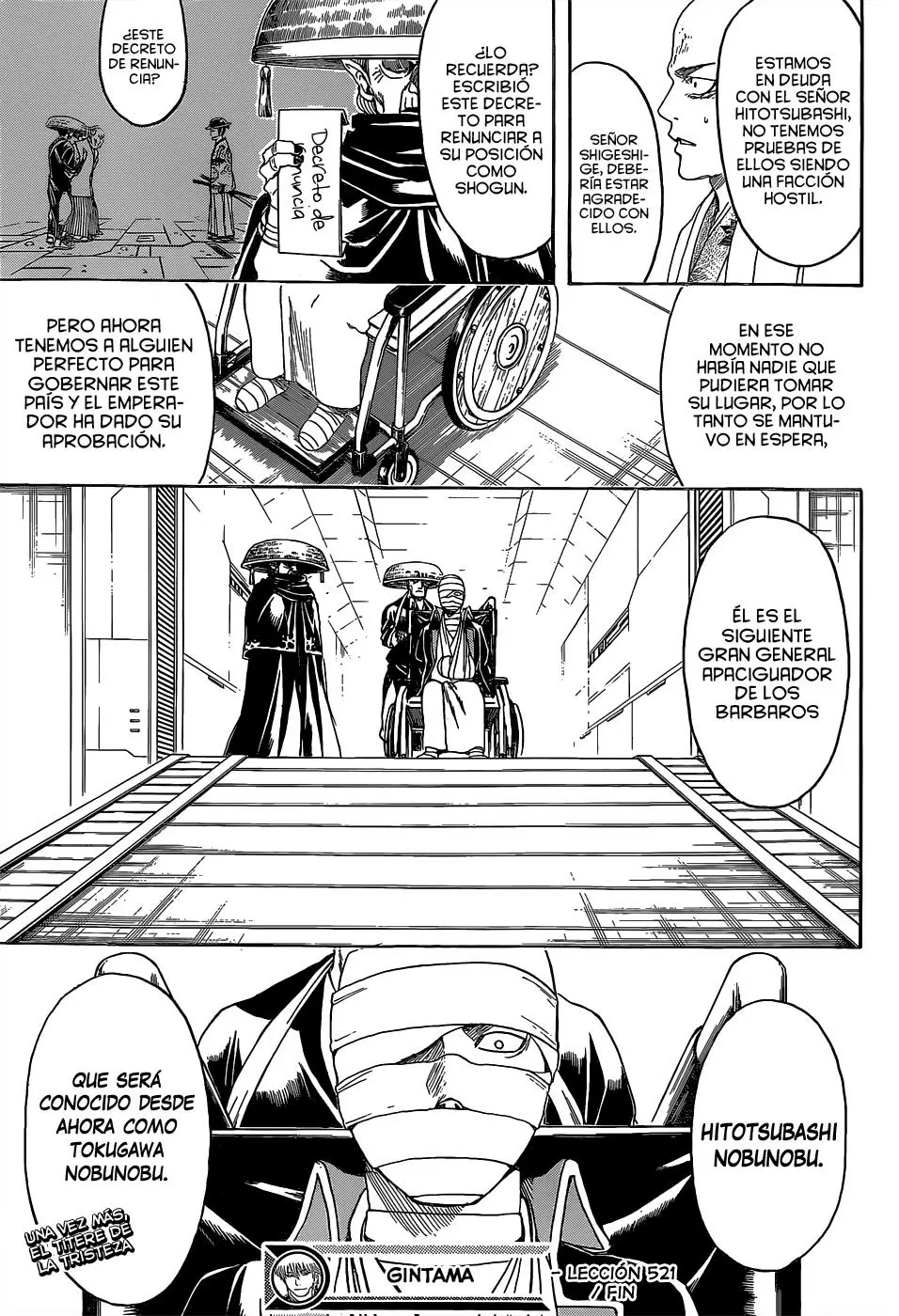 Gintama capítulo 521, página 21