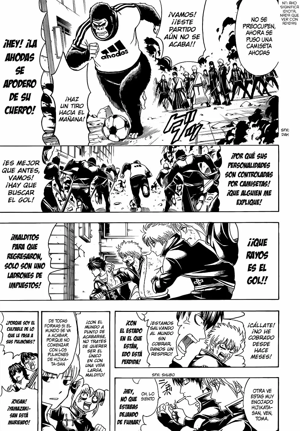 Gintama capítulo 607, página 9