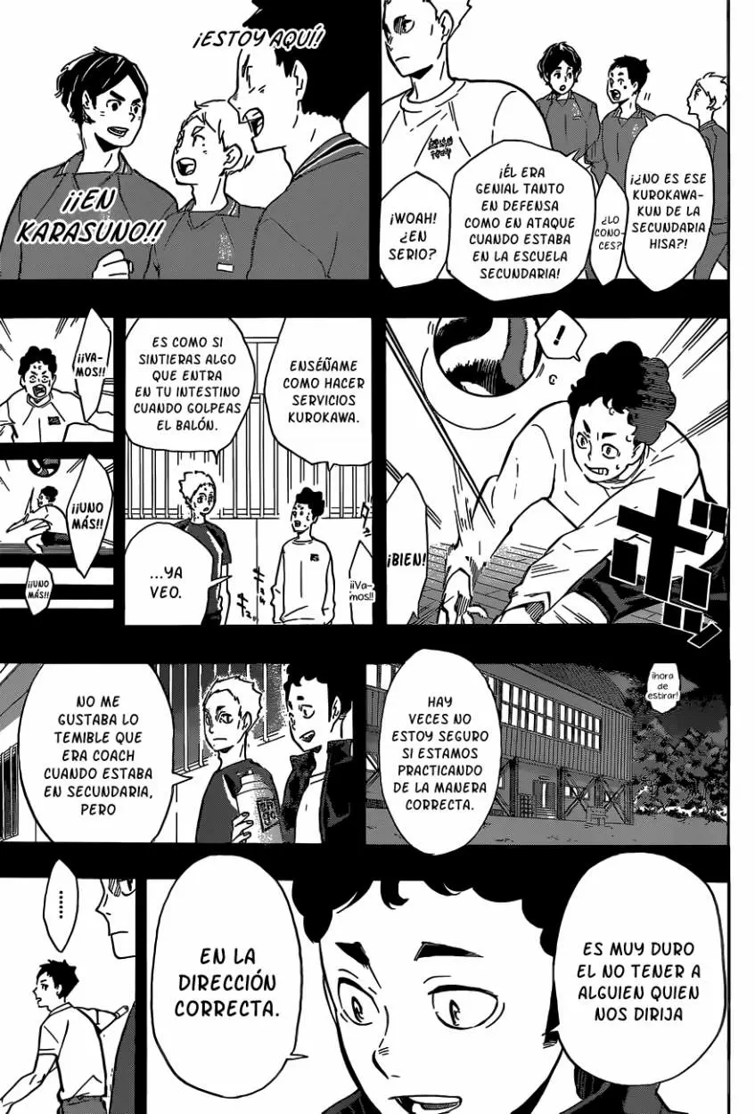 Haikyuu!! capítulo 149, página 6