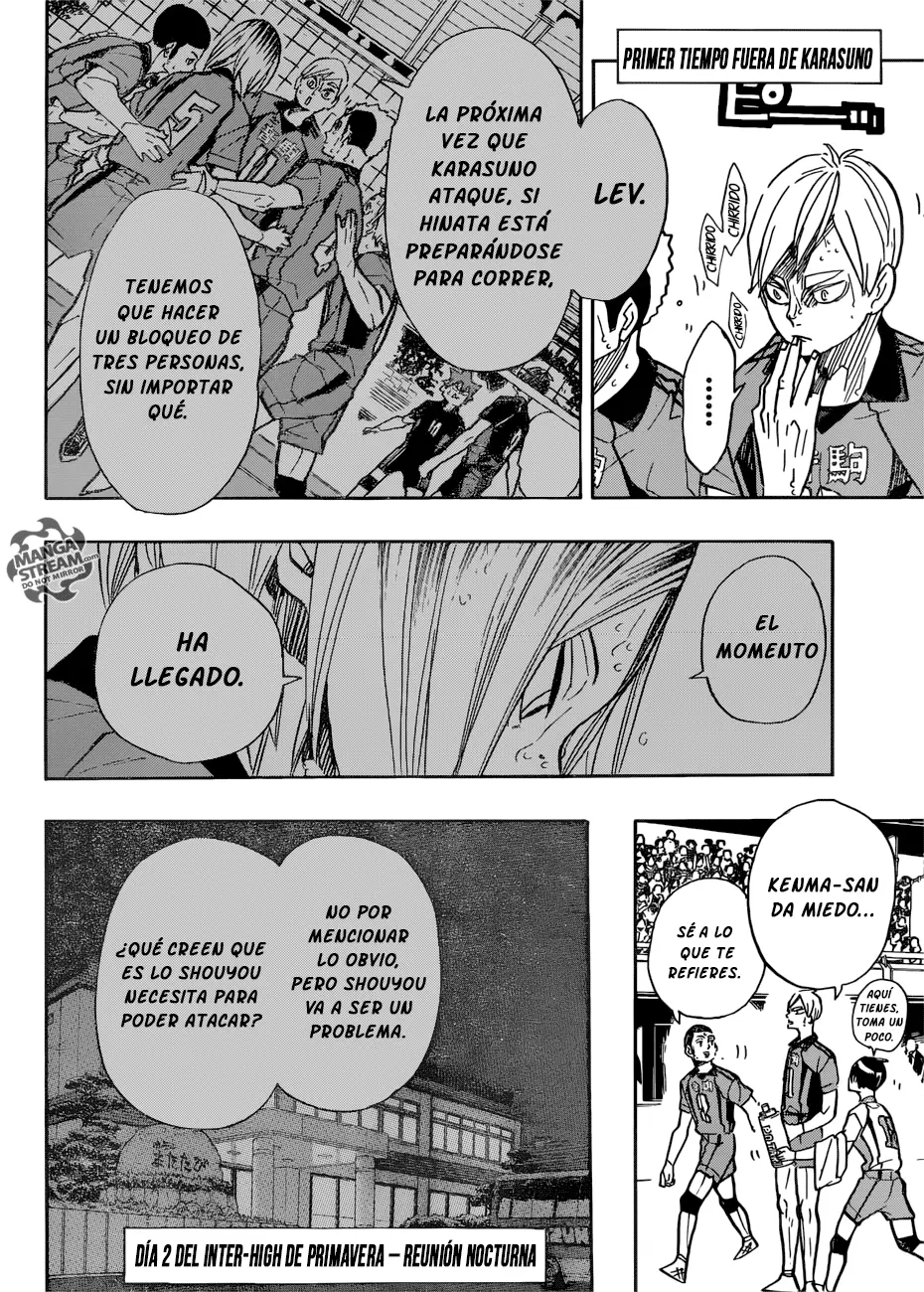 Haikyuu!! capítulo 310, página 10