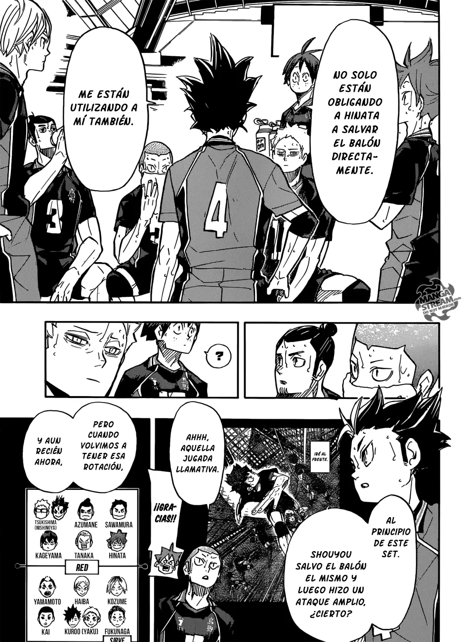 Haikyuu!! capítulo 310, página 13