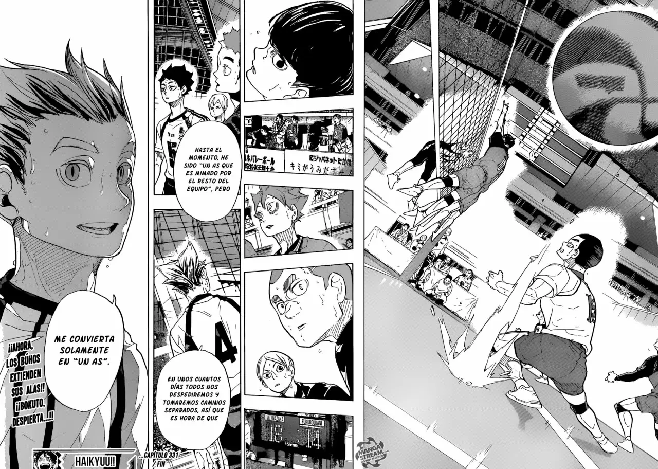 Haikyuu!! capítulo 331, página 19