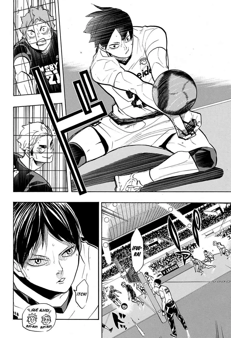 Haikyuu!! capítulo 381, página 15