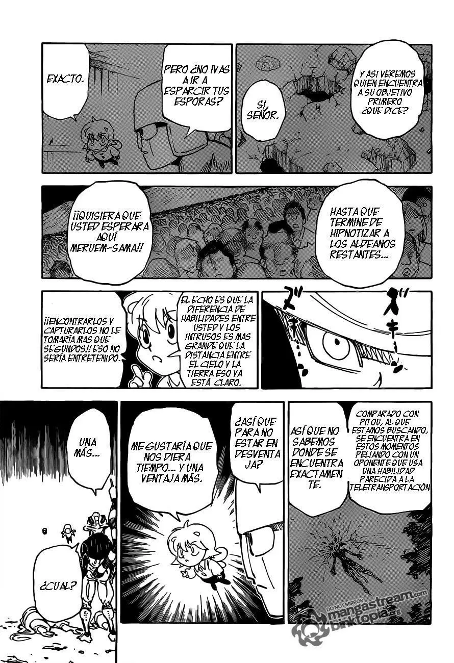 Hunter X Hunter capítulo 310, página 3