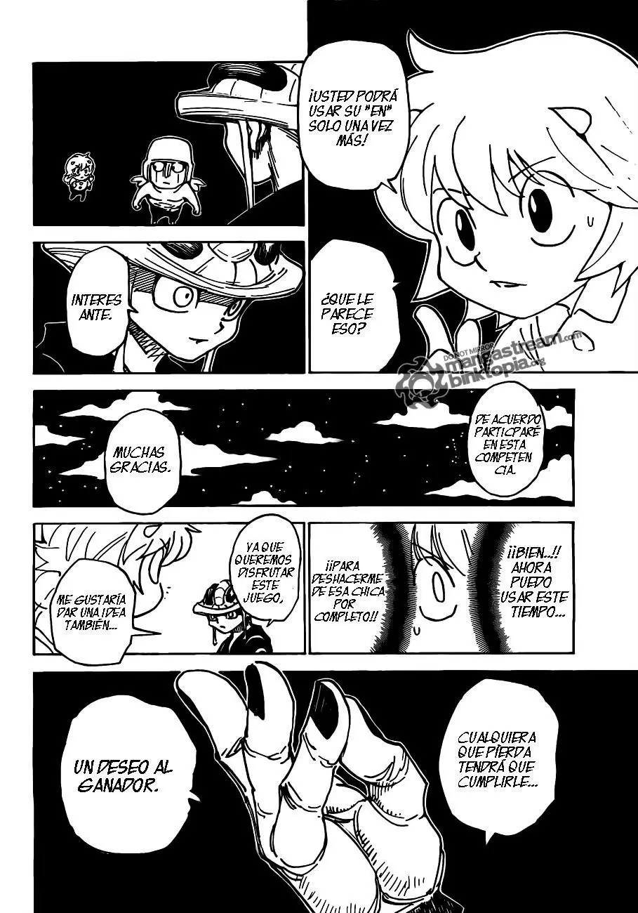 Hunter X Hunter capítulo 310, página 4