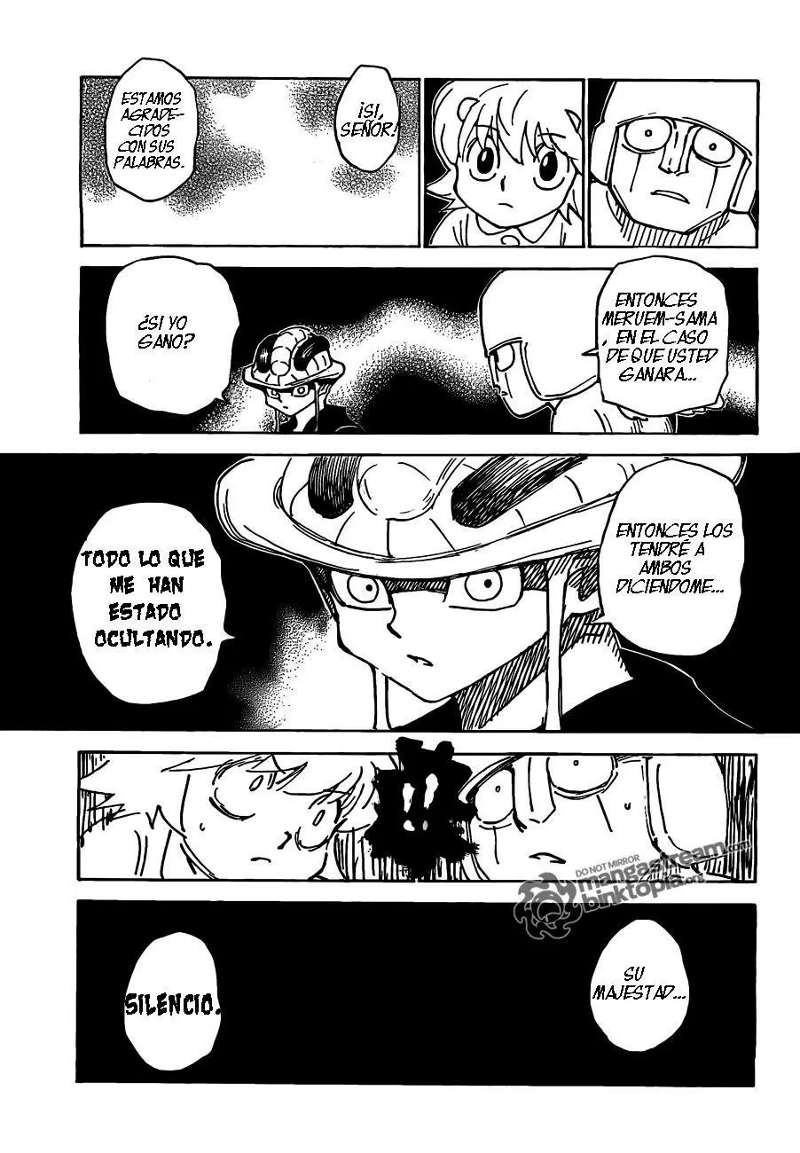 Hunter X Hunter capítulo 310, página 5