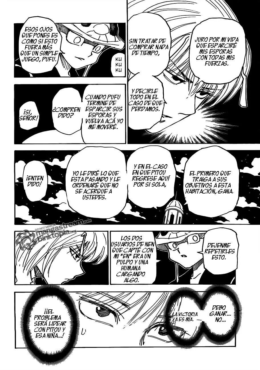 Hunter X Hunter capítulo 310, página 8