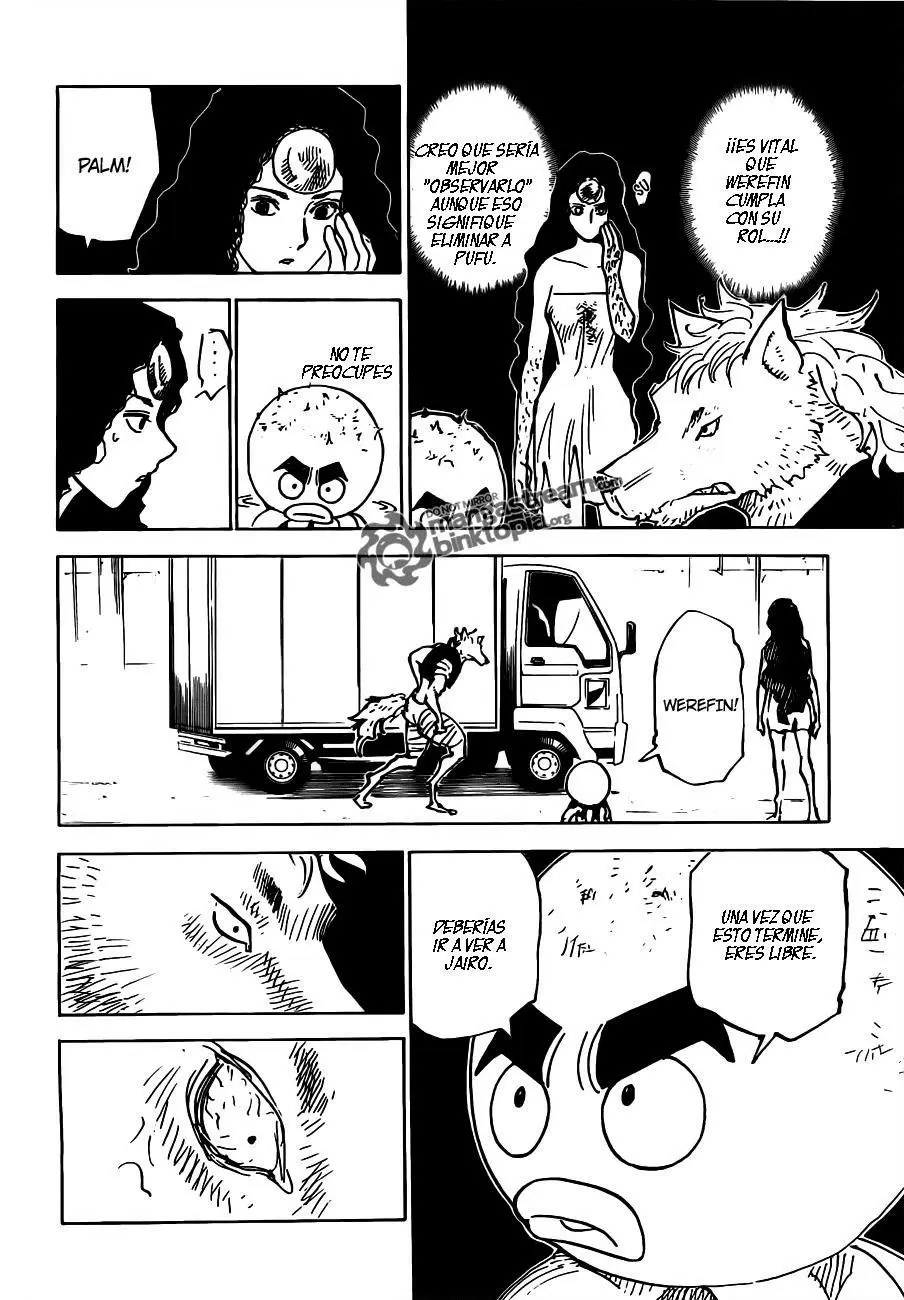 Hunter X Hunter capítulo 310, página 16