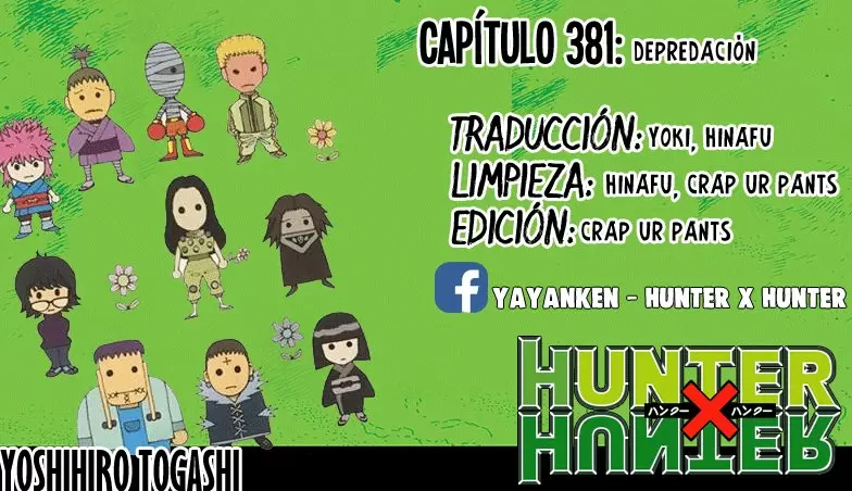 Hunter X Hunter capítulo 381, página 1