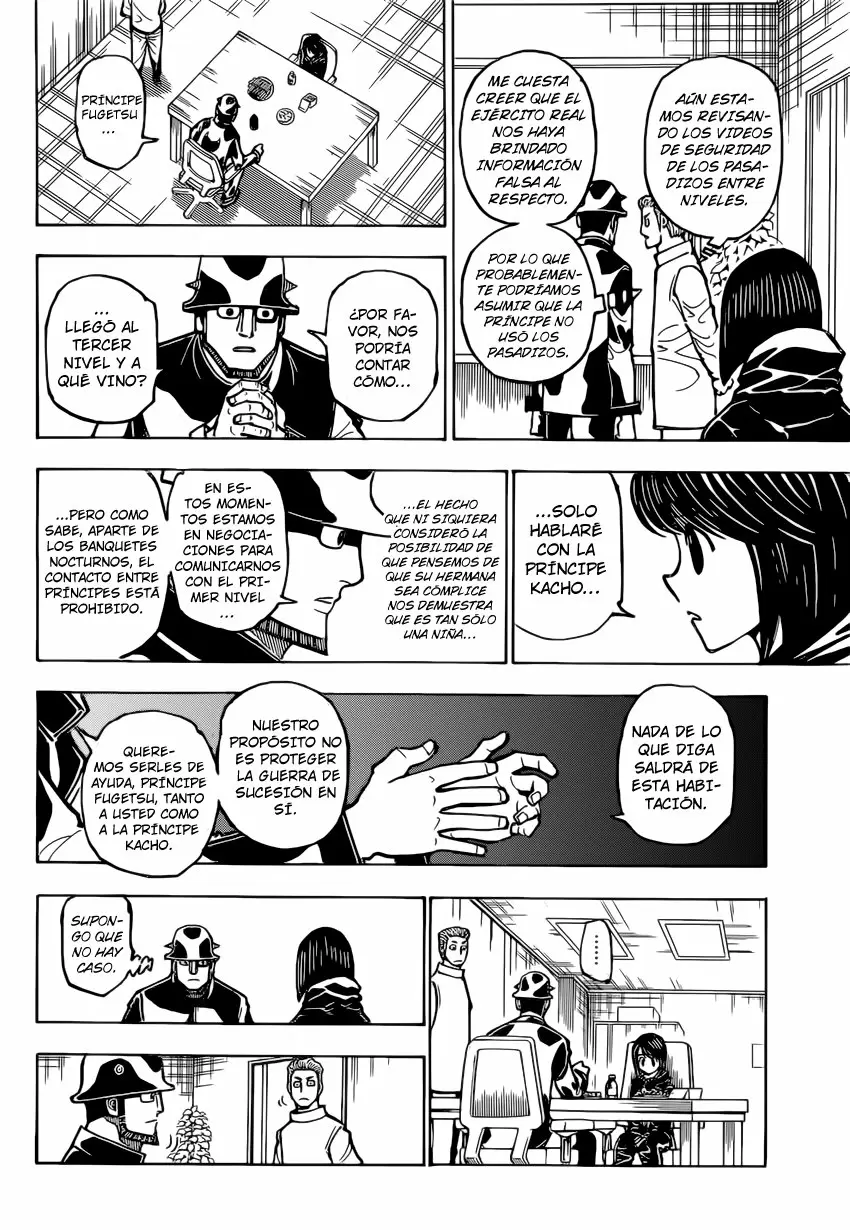 Hunter X Hunter capítulo 381, página 4