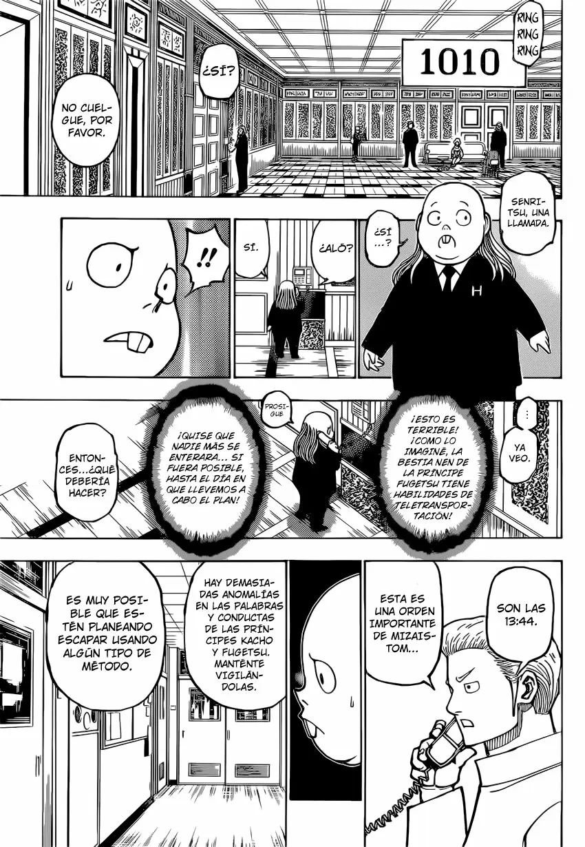 Hunter X Hunter capítulo 381, página 5